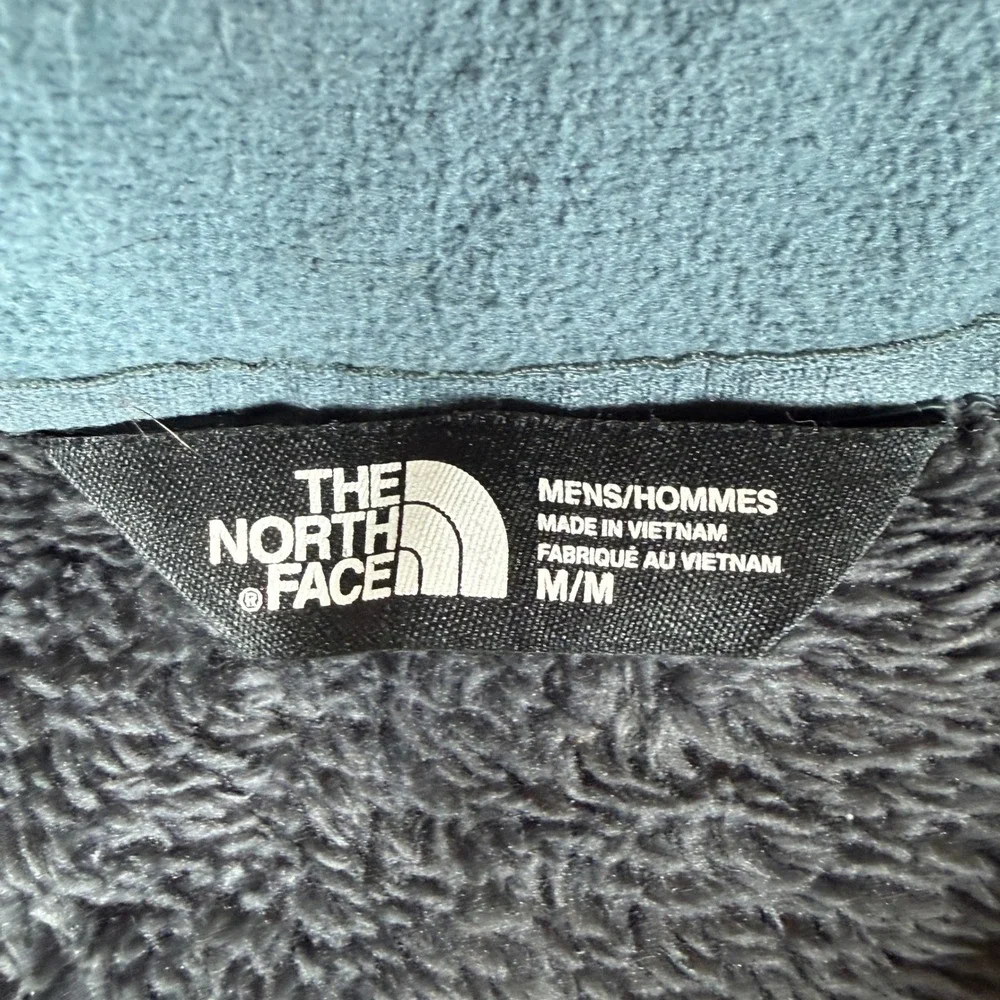 The North Face Denali 2 Mens M Blue L/S Full Zip Fleece Jacket CUA6